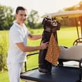 thumbnail image 6 of Lsque Dachshund And Ball Premium Golf Towel - Ultra Absorbent and Quick Drying Microfiber Towel with Carabiner - Gift for Men -24" X 16", 6 of 8
