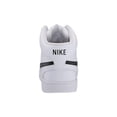 thumbnail image 5 of Nike Men's Court Vision Mid Sneaker, White/Blackwhite, 7.5 Regular US, 5 of 6