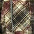thumbnail image 5 of Felirenzacia Men’s Long Sleeve Flannel Shirt Jacket with Hood, Berber Lined Polyfill Insulated Plaid Outerwear Warm, 5 of 5