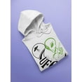 thumbnail image 3 of Ufo Alien Hoodie Women -SPIdeals Designs, Female Large, 3 of 4