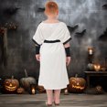 thumbnail image 4 of DuoJiaJ Featival and Party Children's Ancient Greek And Roman Mythology Cosplay Role Playing Performance Toga Robe Performance, 4 of 5
