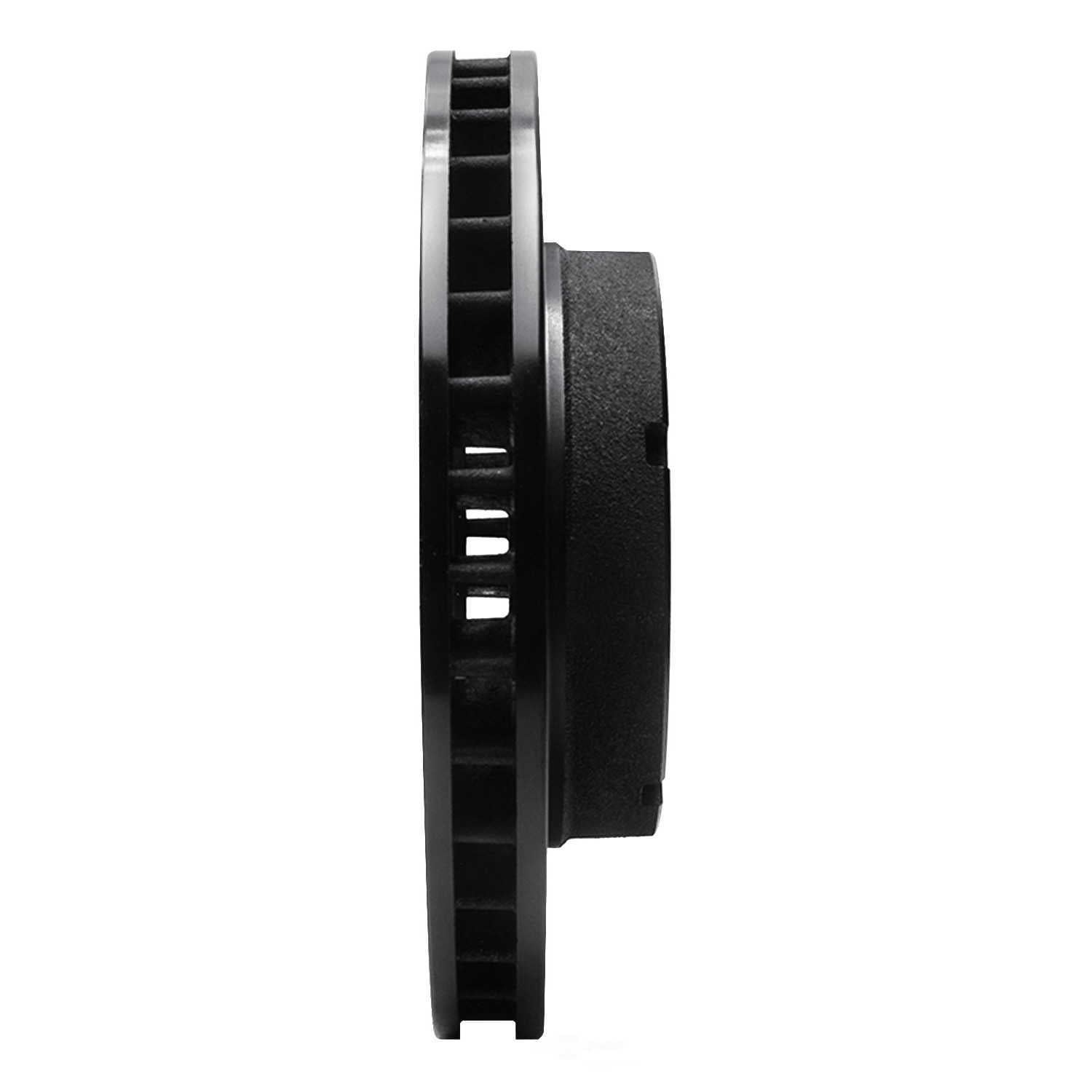 Dynamic Friction Company 633-40057R DFC Brake Rotor - Drilled And Slotted - Black