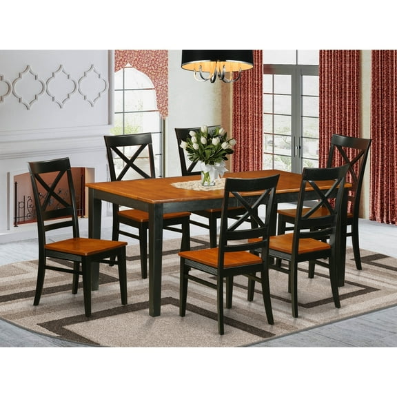 Tuscan Dining Chair Set - 6 Home & Kitchen Chairs - Elegant Dining Room Seating