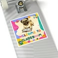 thumbnail image 4 of Welcome to Pug Classroom Teacher Dog Mom Vinyl Sticker Dog Lover Gifts Waterproof Decal Art Decor - 02015, 4 of 5