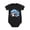 Black, variant on Penguin Building Cloud Computing Center Baby Bodysuit, 100% Cotton Short Sleeve Snap Romper, 0-12 Months