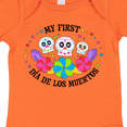 thumbnail image 4 of Inktastic My 1st Dia De Los Muertos with Sugar Skulls and Flowers Boys or Girls Baby Bodysuit, 4 of 5
