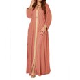 thumbnail image 5 of Keeccty Muslim Frock Full Length Loose Fit Kaftan Dress, 5 of 6