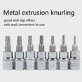 thumbnail image 5 of Ensemble de 13 Douilles Torx T8-T70 S2 Acier Hexagonal Clés Outil Tournevis, 5 of 5
