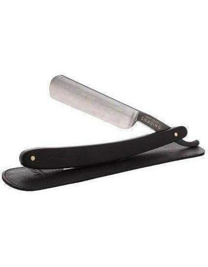 WCS Ebony Wood Straight Razor, 5/8 Carbon Steel
