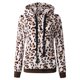 thumbnail image 4 of Moda mujer casual manga larga estampado leopardo bolsillo patchwork damas tops Fridja ghj987+6686, 4 of 5
