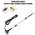 thumbnail image 3 of High Gain Router Antenna,12DBi High Gain 2.4 5GHZ Dual Band WIFi Antenna, Omnidirectional WIFi Router Double  Antenna for Most Routers and WIFi Devices, 3 of 8