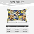 thumbnail image 2 of Salouo Sicilian Style Print Print Pillow Case Cover,Wrinkle-Free Bed Pillow Cover Pack of 1 Home Decor Fade-Resistant and Stain-Resistant ,Pillows Not Included -16"x24", 2 of 8