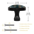thumbnail image 3 of 4 Pcs Anchor Knobs for Kitchen Cabinet Cupboard Dresser Bookcase Drawer Pulls Handles Round Home Decor, 3 of 5