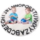 thumbnail image 1 of ABC Kids Rug Alphabet Education Area Alfombra para niños pequeños – Baby Play and Sleep Felpa, Alfombra tejida a mano con alfabeto para decoración del hogar (redonda, 32 pulgadas, rosa) Zhivalor CZJJ-XM9-8, 1 of 2