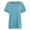 C129 Sky Blue, variant on Gbsyewxs Womens Tops Crew Neck Short Sleeve Solid Color Soft Summer T Shirts For Women Light Purple
