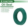 thumbnail image 3 of Anillo de Sello de Aceite Universal Labio UN de Bargains Únicos 20x30x6mm Alta Presión TPU Verde 5 Pcs, 3 of 7