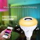 thumbnail image 3 of Bombilla LED RGB con música Bluetooth que cambia de color con control remoto para fiestas, hogar, dormitorio y bar, 3 of 9