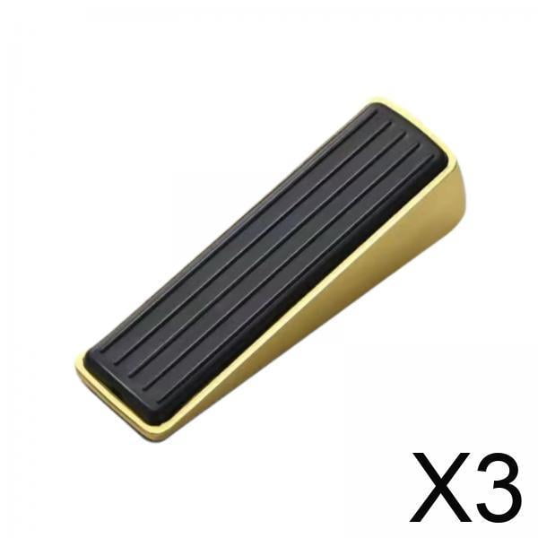 Tope de puerta,Tope de puerta para seguridad en la parte inferior de la puerta,Tope de puerta de metal resistente cuña de servicio pesado,Tope de puerta para puerta interior puerta pesada