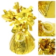 thumbnail image 4 of MOVTOTOP Golden Balloon Weights with Concrete Material Essential for Helium Balloons and Party Decor 5pcs, 4 of 8