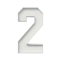 2.3Ft Balloons Number Frame For Birthday Anniversary Wedding Decor, Large Cardboard Digital Tent Kit With 0-9 Numbers, Sturdy Foam Board Diy Party Decoration