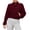 Wine-TOPS, variant on Inverlee Women's Stand Collar Mesh Zip Up Cropped Athletic Jacket Lightweight Breathable Windbreaker Trendy Solid Gym Runing Outwear Black M