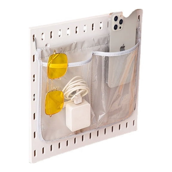 Multi-Purpose Hanging Refrigerator Door Organizer Bag for Kitchen Storage Pouch to Hold Sundries and Essentials