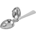 thumbnail image 2 of KAKOWELY 1pc Stainless Steel Pine Cotyledons Tea Strainer Infuser Filter Multi-function Tea Filter for Home (Silver),5.91X"X2.28"X1.38", 2 of 5