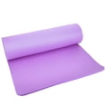 thumbnail image 2 of Esterilla de yoga NBR alargada, antideslizante, multifunción, para ejercicios de fitness, 183 x 61 x 1 cm (morado), 2 of 13