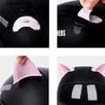 thumbnail image 2 of 2pcs Casco Diablo Cuerno Lindo Gato Orejas Decoración Motocross Cara Completa Fuera De Carretera Accesorios Para El Coche MX, 2 of 4