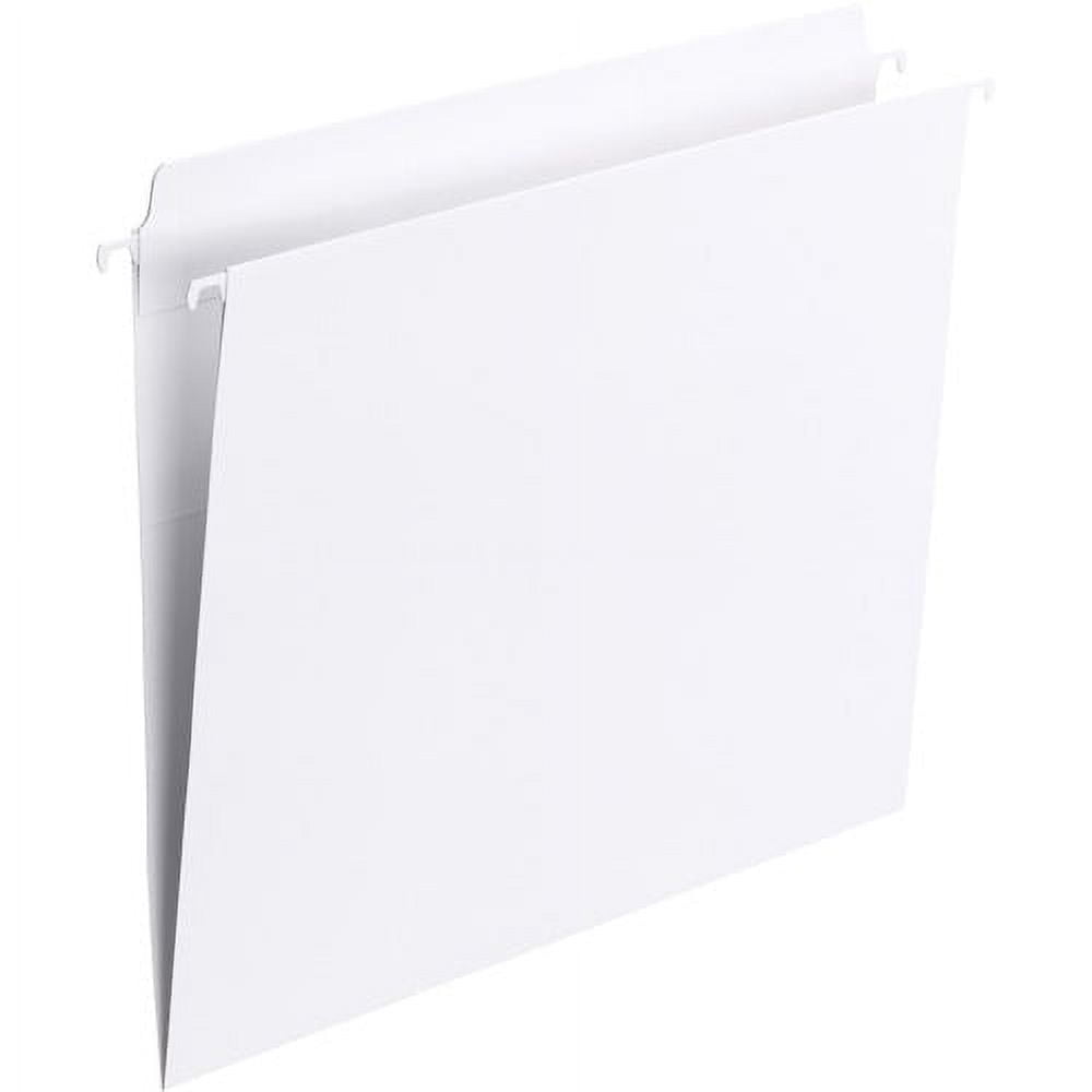 Smead FasTab® Hanging File Folder, Straight-Cut Bu
