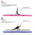 thumbnail image 3 of Goplus Inflatable Gymnastics Tumbling Mat Floor Mats with Pump Home Use Pink, 3 of 10
