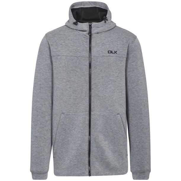 Trespass - Sudadera con Cremallera Vega Activo para Hombre (Gris piedra)