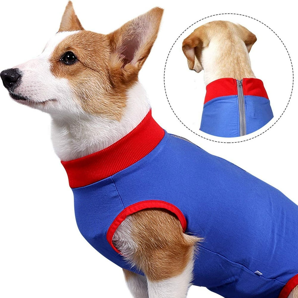 Dog Recovery Suit after Surgery Pet Surgical Wear for Abdominal Wounds