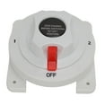 thumbnail image 3 of Battery Disconnect Switch, 4 Position High Electrical Conductivity Dual Battery Selector Switch  for Yachts for Trucks for RVs, 3 of 7