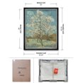 thumbnail image 6 of DECORARTS - The Pink Peach Tree by Vincent Van Gogh Art Reproduction. Oversize Solid Wooden Frame Matching with Giclee Prints Canvas Wall Art. Total framed size: 43x35", 6 of 6