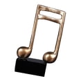 thumbnail image 4 of Decoración Elegante De Escultura De s De Resina Para El Zulema Escultura de notas musicales, 4 of 8