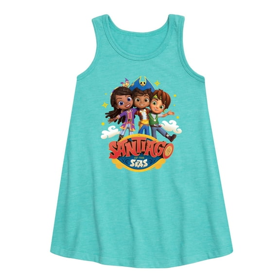 Santiago of The Sea - The Crew - Toddler and Youth Girls A-line Dress