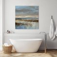 thumbnail image 6 of Wall Art Prints, Abstract Brown Framed Canvas Prints for Bedroom Living Room Bathroom Office, Winter Geometric Coastal Ocean Color Blocks Gallery Wrap Wall Art Poster for Gifts Home Decor 12"x12", 6 of 9