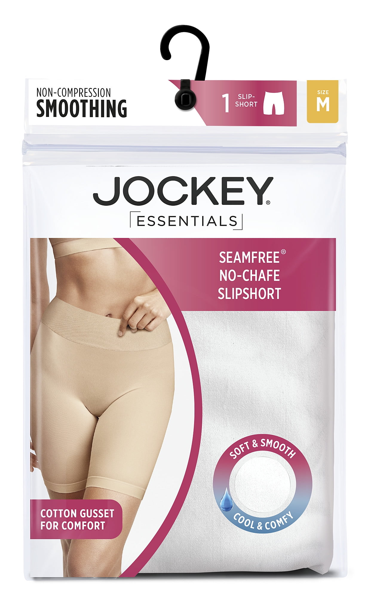Life by Jockey 005609 Womens Smoothing Seamless Stretch Slipshort
