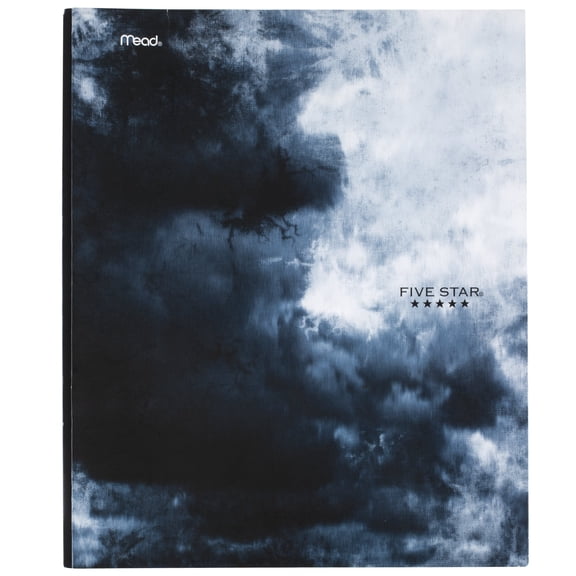 Five Star Pocket and Prong Paper Folder, Stormy Clouds