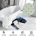thumbnail image 3 of Polar Bear Non-Slip Polyester Door Mat Floor Mats Bath Rugs Machine Washable, 3 of 6