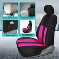 thumbnail image 4 of FH Group Universal Fit Cloth Striking Striped Car Seat Covers for Auto, SUV, VAN Airbag Compatible, Easy to Install, UV-Resistant & Durable - Full Set, 4 of 9