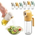 Oil Sprayer for Cooking, Refillable Glass Olive Oil Spray Bottle Oil