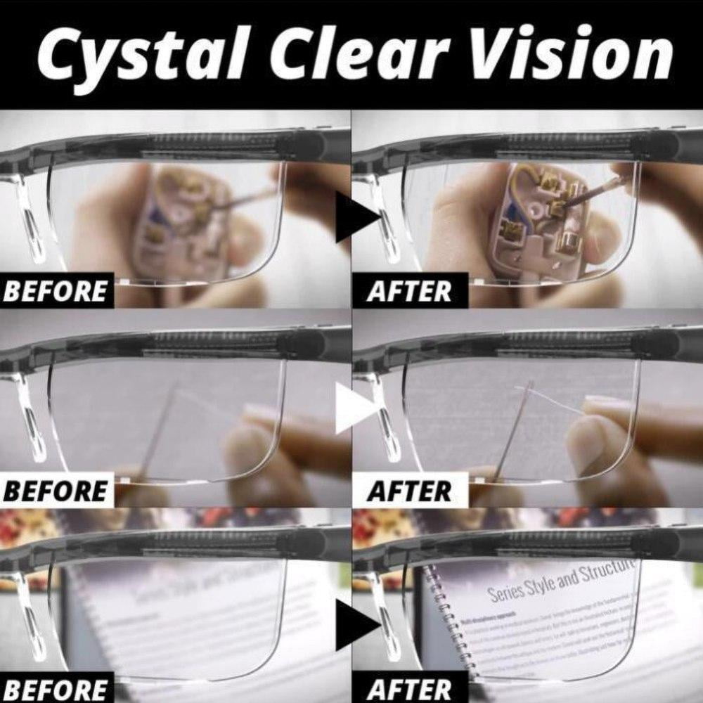 Reading Glasses Vision Care Adjustable Glasses Far And near Dualuse