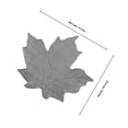 thumbnail image 2 of ETHZZLE Pierre de Jardin en Fer Feuille d'Érable Décorative pour Allée Extérieure Pelouse, 2 of 5