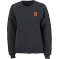 thumbnail image 2 of Women's Boxercraft Black Syracuse Orange Quilted Pullover Sweatshirt, 2 of 3