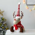 thumbnail image 1 of Adornos navideños de peluche iluminados con caja de regalo, bastón de caramelo, cuerno de alce cálido, 1 of 4