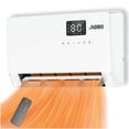 thumbnail image 1 of Calefactor de pared JNDRO PTC-SL001 ECO con termostato y control remoto 120 V, 1 of 7