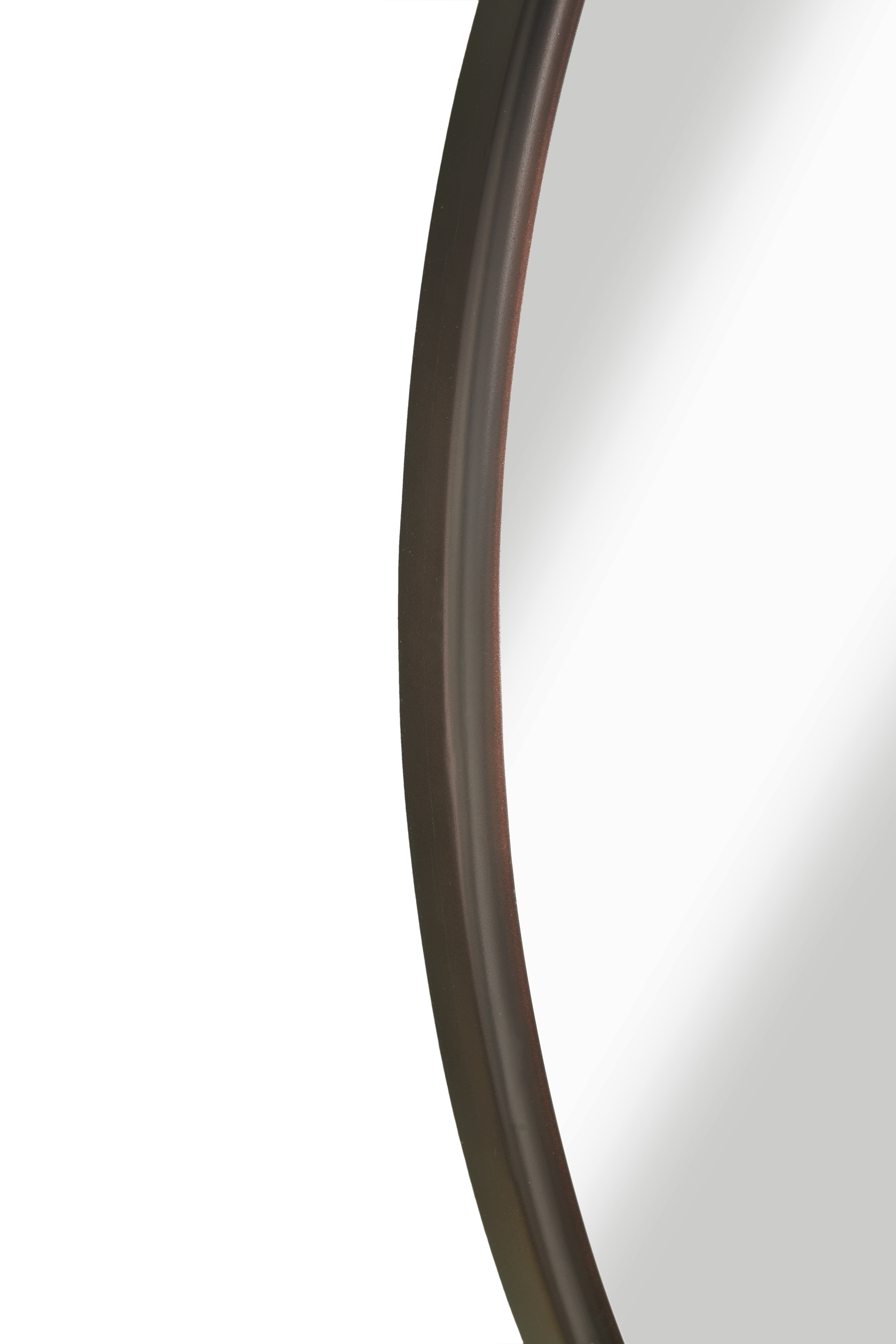 Martin Svensson Home 30" Framed Round Wall Mirror Oil Rubbed Bronze