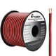 thumbnail image 1 of Tyumen 100 pies calibre 14/2 rojo negro cable de conexión cable eléctrico tiras LED cable de extensión 12 V/24 V CC 14 AWG cable de extensión flexible para cinta LED lámpara cinta iluminación, 1 of 4